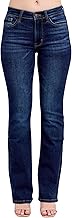 Judy Blue Mid Rise Dark Wash Classic Bootcut, Inseam 32"
