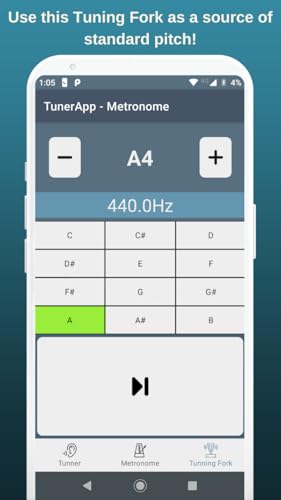 TunerApp - Tuner and Metronome