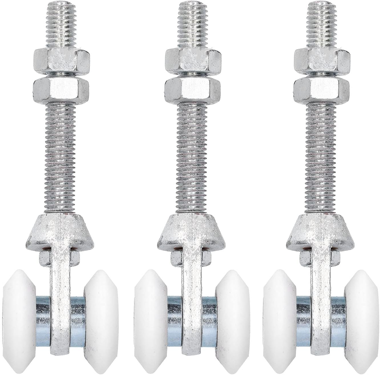 4-tlg. Türrollen-Set Für Duschtüren - Höhenverstellbar & Leichtgängig