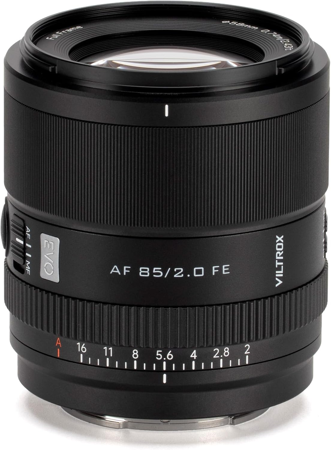 VILTROX 85mm F2.0 FE, AF 85mm F2 EVO Lens for Sony E Mount, Autofocus Full Frame Portrait Lens for A7CII A7CR A7RⅤ a7RⅣ a7RⅢ A6700 FX30 ZV-E10 a6600 a6500