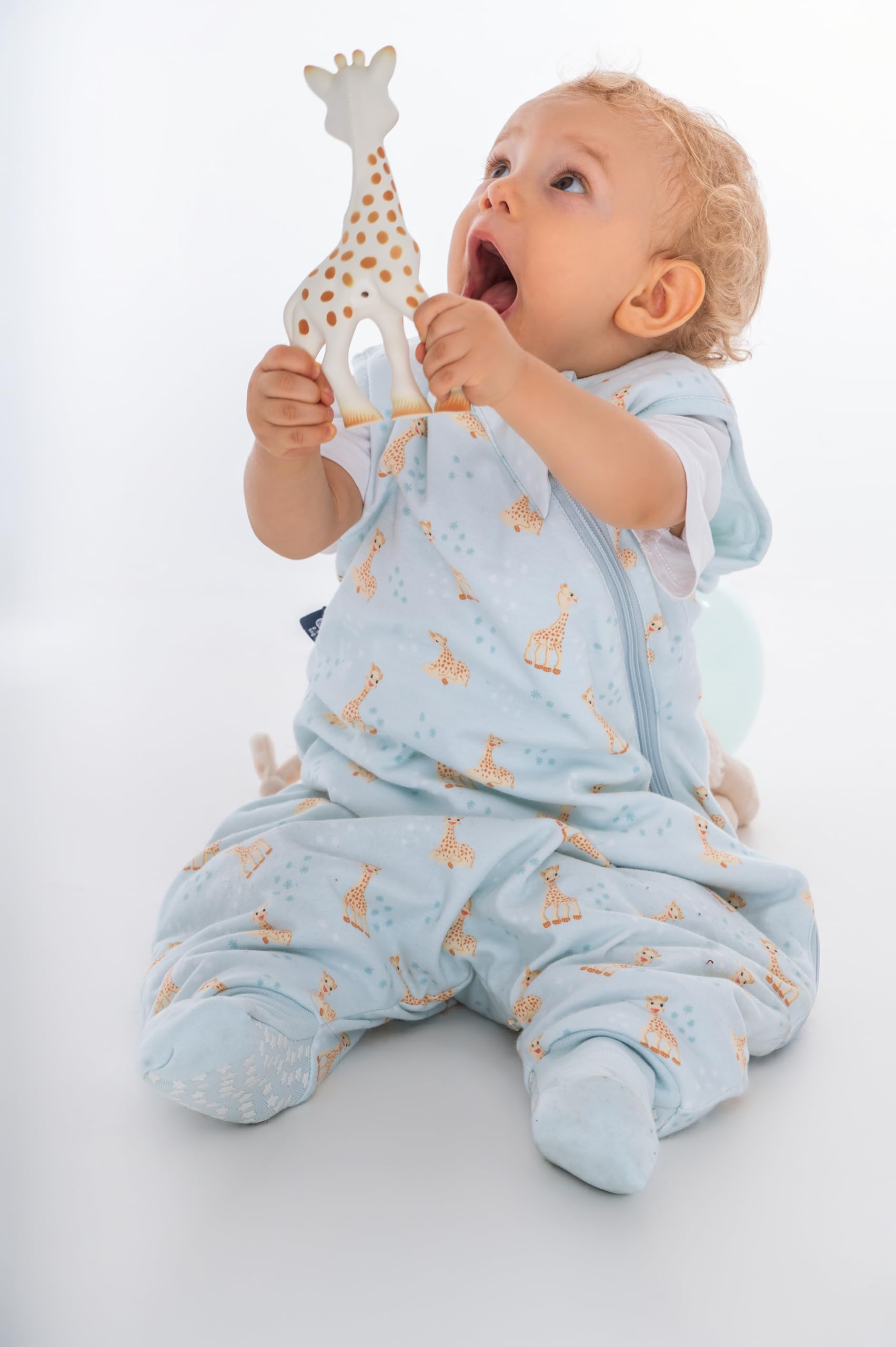 BabyBliss BlissJump Saco de Dormir para Bebé con Piernas 1.0 TOG – Algodón Orgánico – De 6 Meses a 5 años