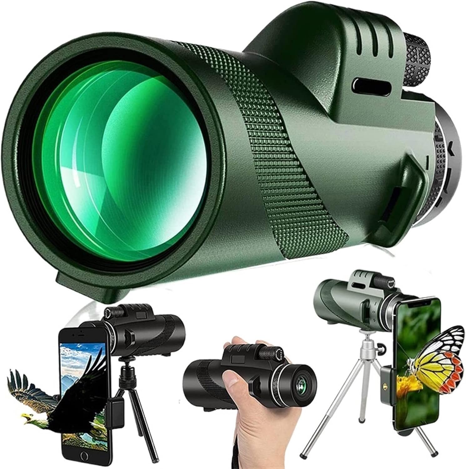 12X154 High Definition Low Light Night Vision Monocular Telescope