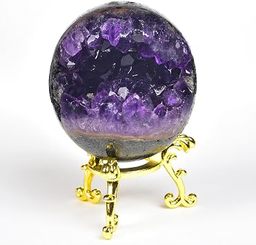 NIBHZ Amethyst Crystals, Amethyst Clusters, Amythestyst Crystals, Crystal, Purple Crystal, Raw Amethyst Stone, Natural Amethyst Geode Cave Healing Crystal Stones,amethyst-200300g