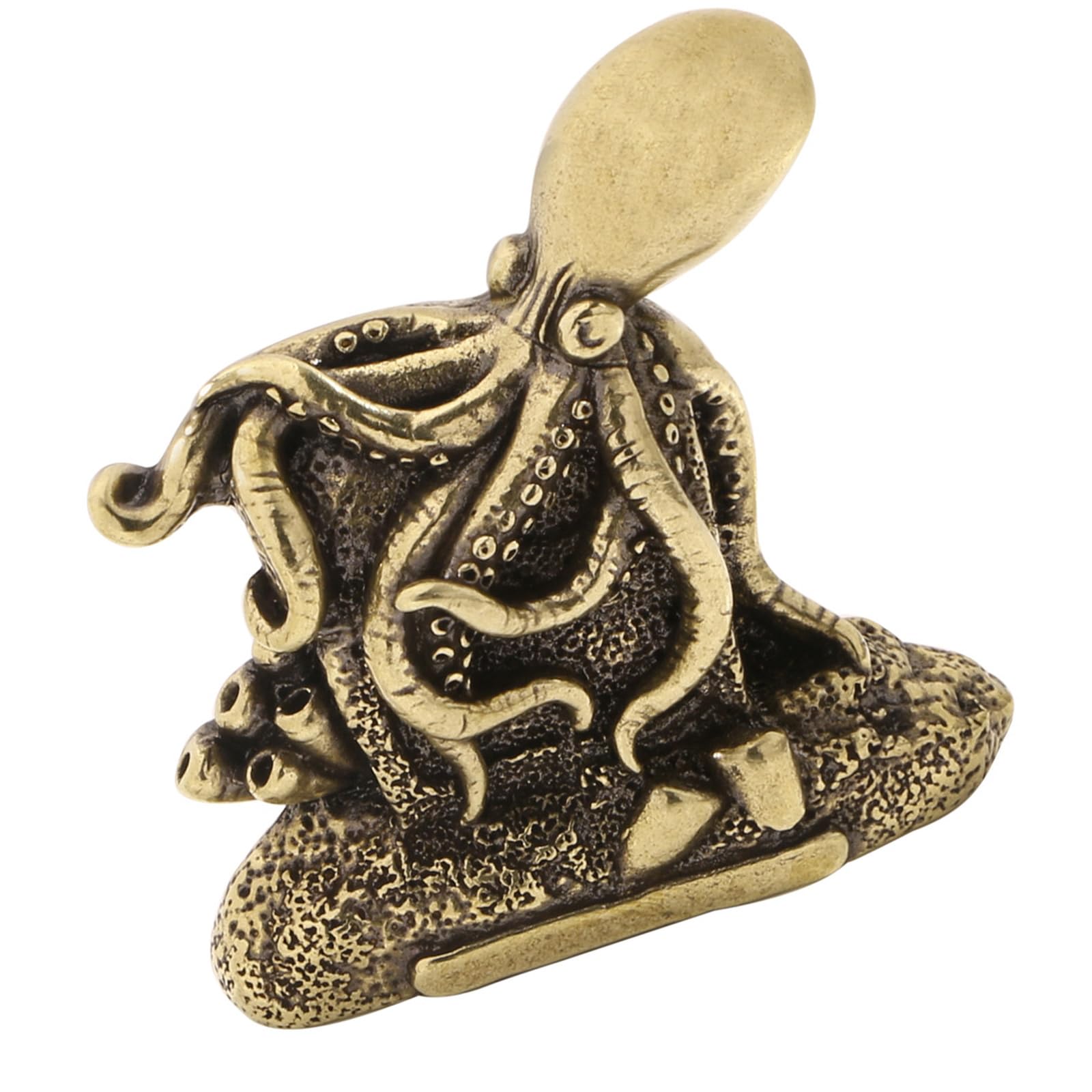 Pieuvre en laiton antique figurine de qualite pour bureau