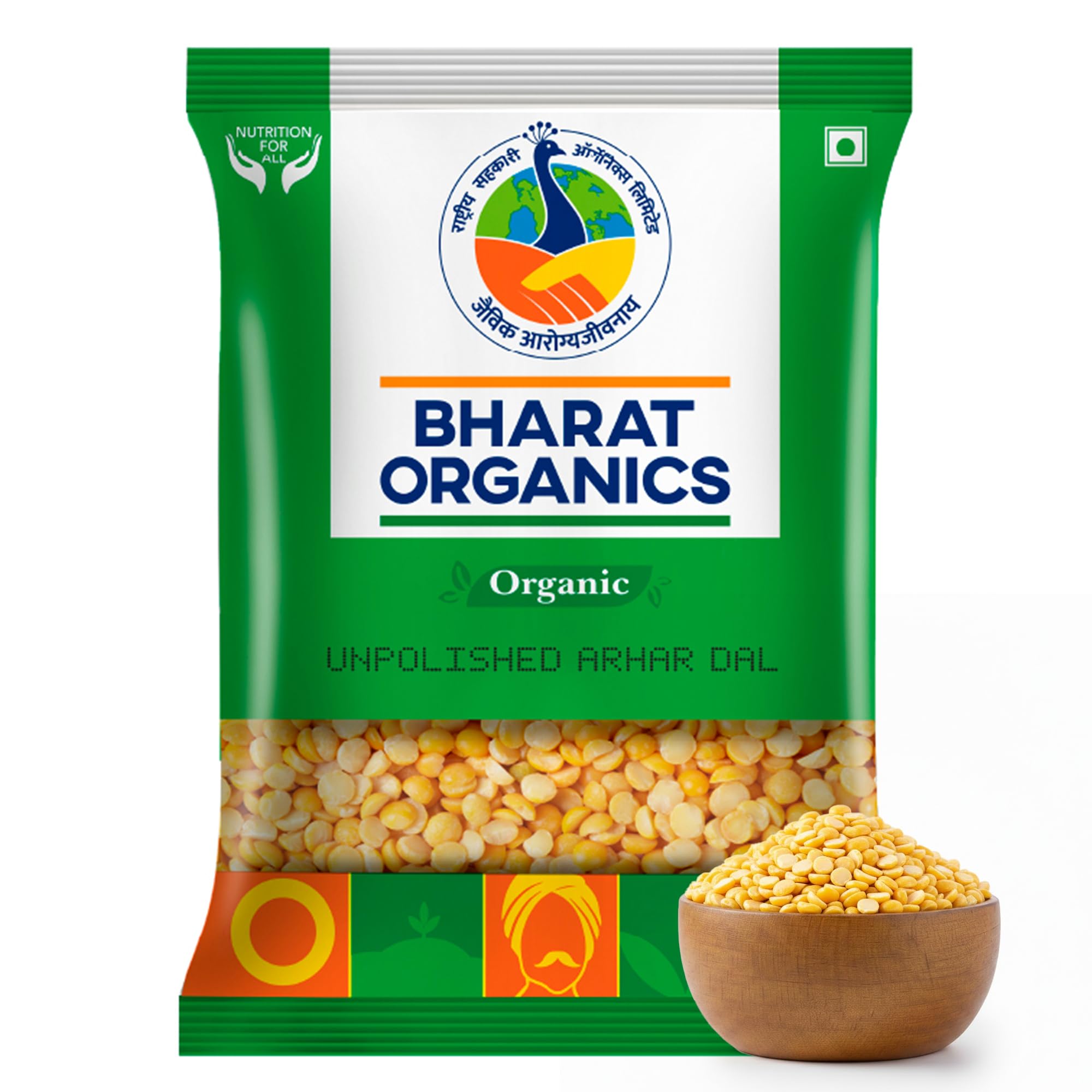 Bharat Organics Unpolished Arhar Dal (1kg) | Pure Toor Dal | Traditional Protein Rich Indian Lentils | Chemical Free & Farm Fresh Daily Use Dal-image-44