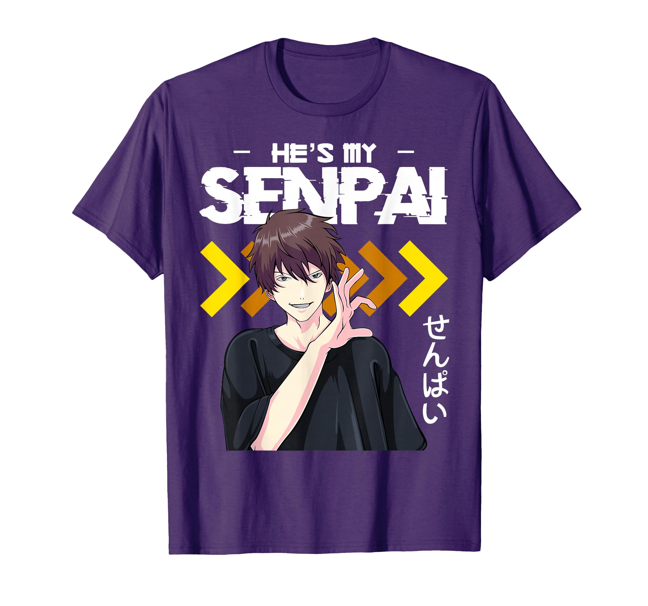 She's My Waifu He's My Senpai Anime Manga Couples Romance T-Shirt