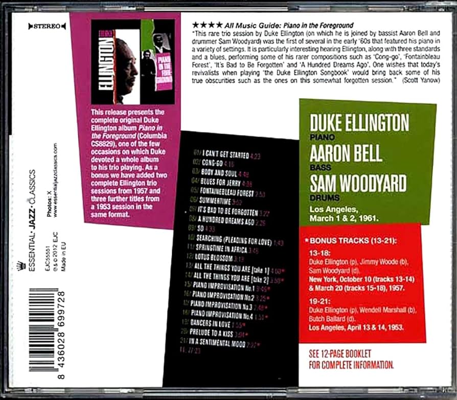 Amazon.co.jp: Piano in the Foreground: ミュージック