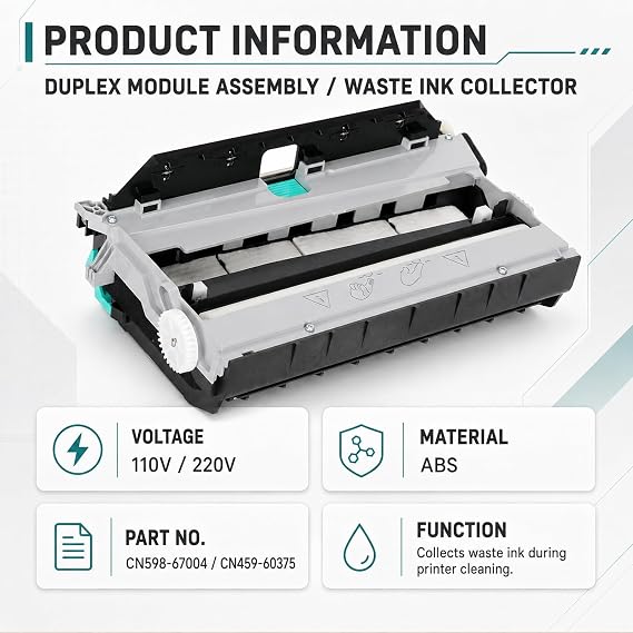 Duplex Module Compatible with HP PageWide Pro MFP 477dw 577dw, CN459-60377