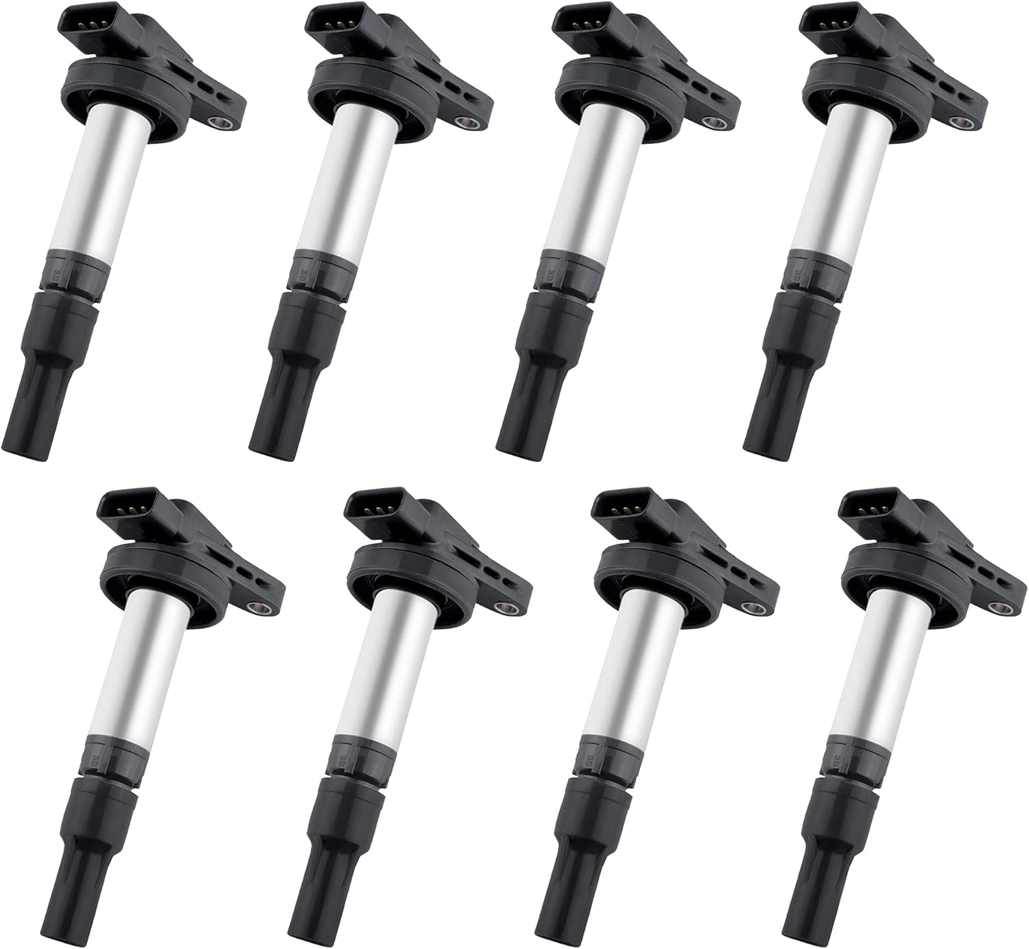 BOXI (Pack of 8) New Ignition Coils Compatible With Jaguar S-Type XF XJ8 XJR XK8 Land Rover LR3 Range Rover Sport 4.2L 4.4L V8 UF-533 UF519 C1678