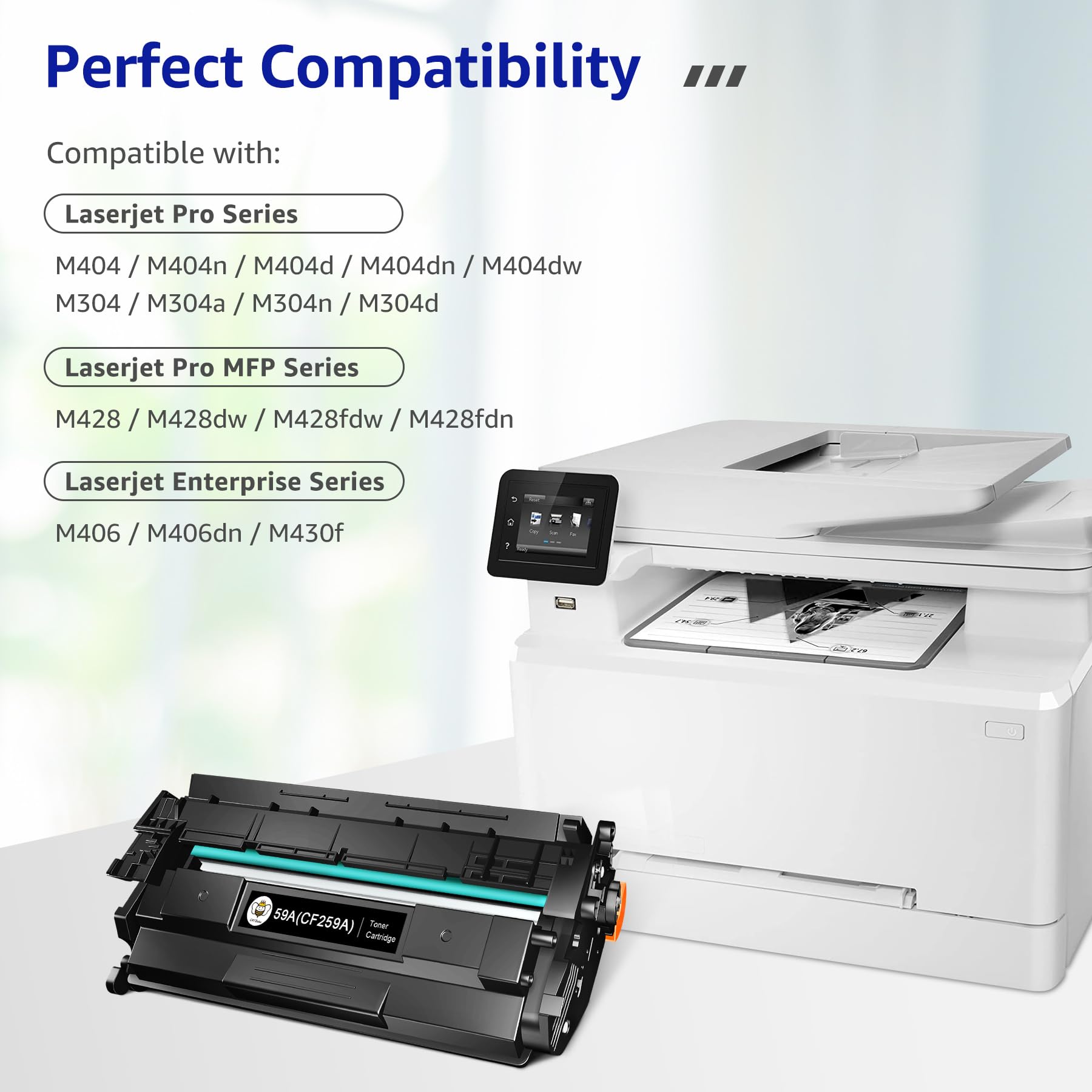 Toner für HP 59A CF259A / 59X CF259X LaserJet Pro M304 M404 M405 M428 Toner für HP 59A CF259A / 59X CF259X LaserJet Pro M304 M404 M405 M428