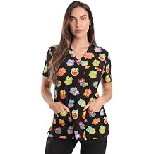 Just Love Womens Holiday Scrub Tops