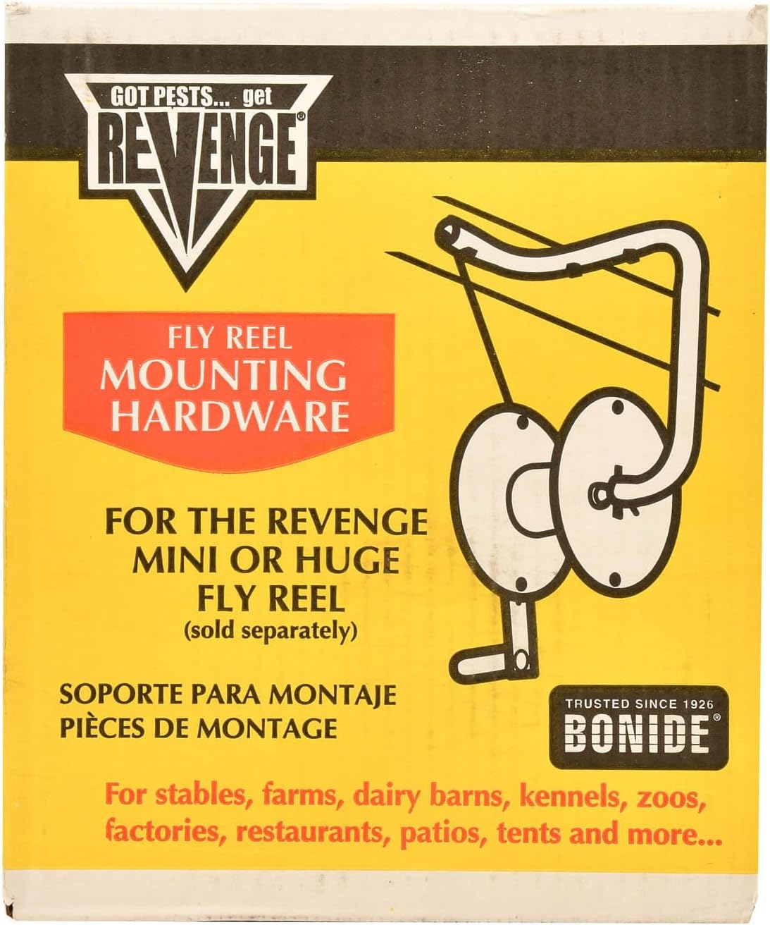 Bonide 917500 Revenge mounting Hardware for Fly Tape