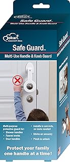 Jokari Child Safety Guard Multi-Use Lock for Sink, Shower, and Door Knobs Prevents Hot Water Burns and Unsupervised Access Easy Install Childproof Protection for Home Safety