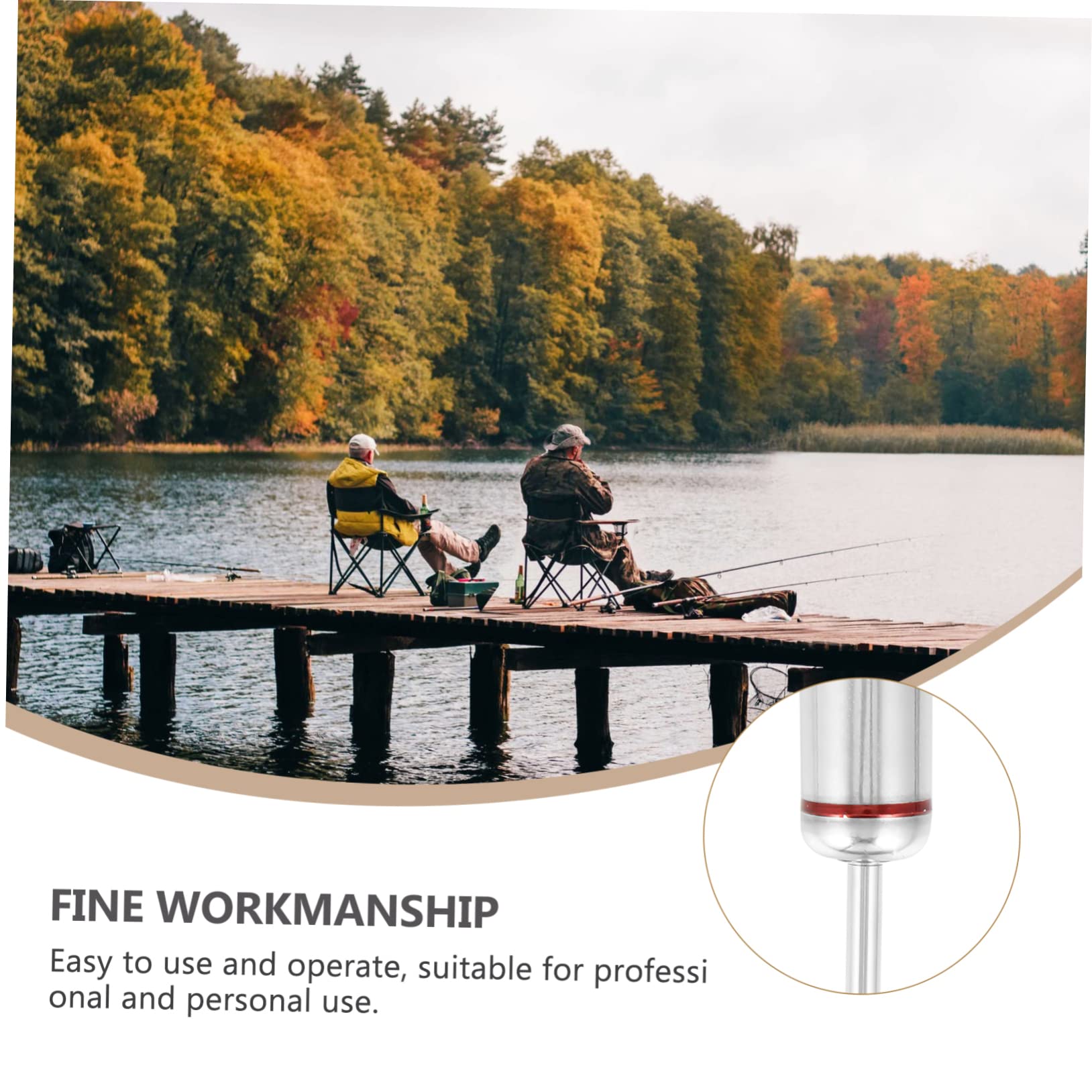 Soporte de zócalo de Piso Fishing Rod Portacañas Plegable abordar Suelo Apoyo fijado telescópico Vara Soporte de Tierra de Acero Inoxidable Soporte para caña de Pescar