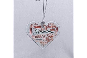 Wordle Ornament - Personalized Holiday Decoration with Celebratory Design