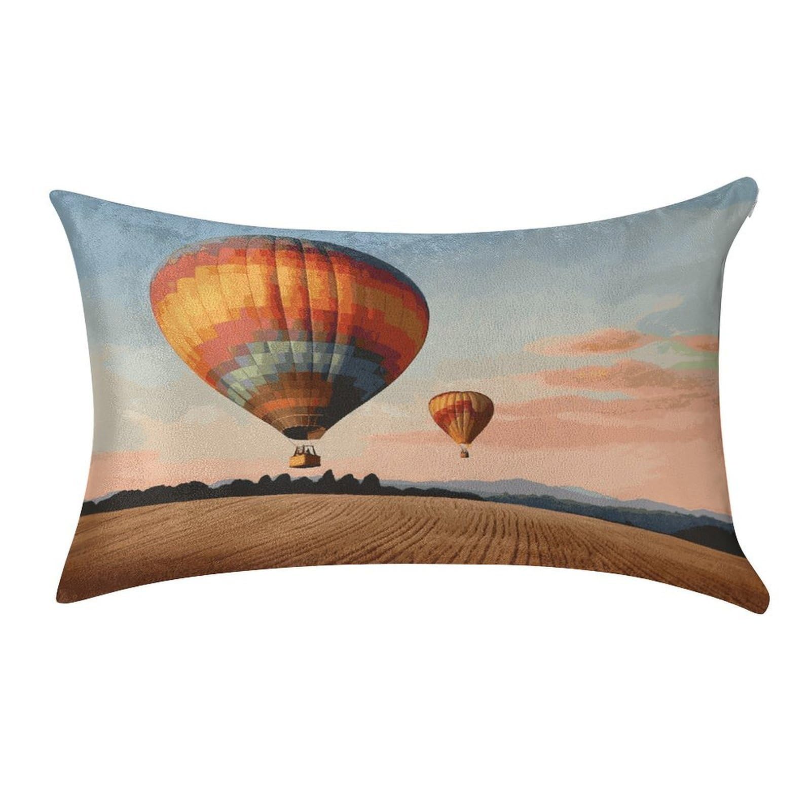 Btcowzrv Style Hot Air Balloon Pillow Cover Pillow Case Pillowcase