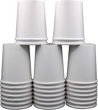 Fiberglass Supply Depot Gel Coat Dump Gun Cups 25pc -1Qt Paper Cups