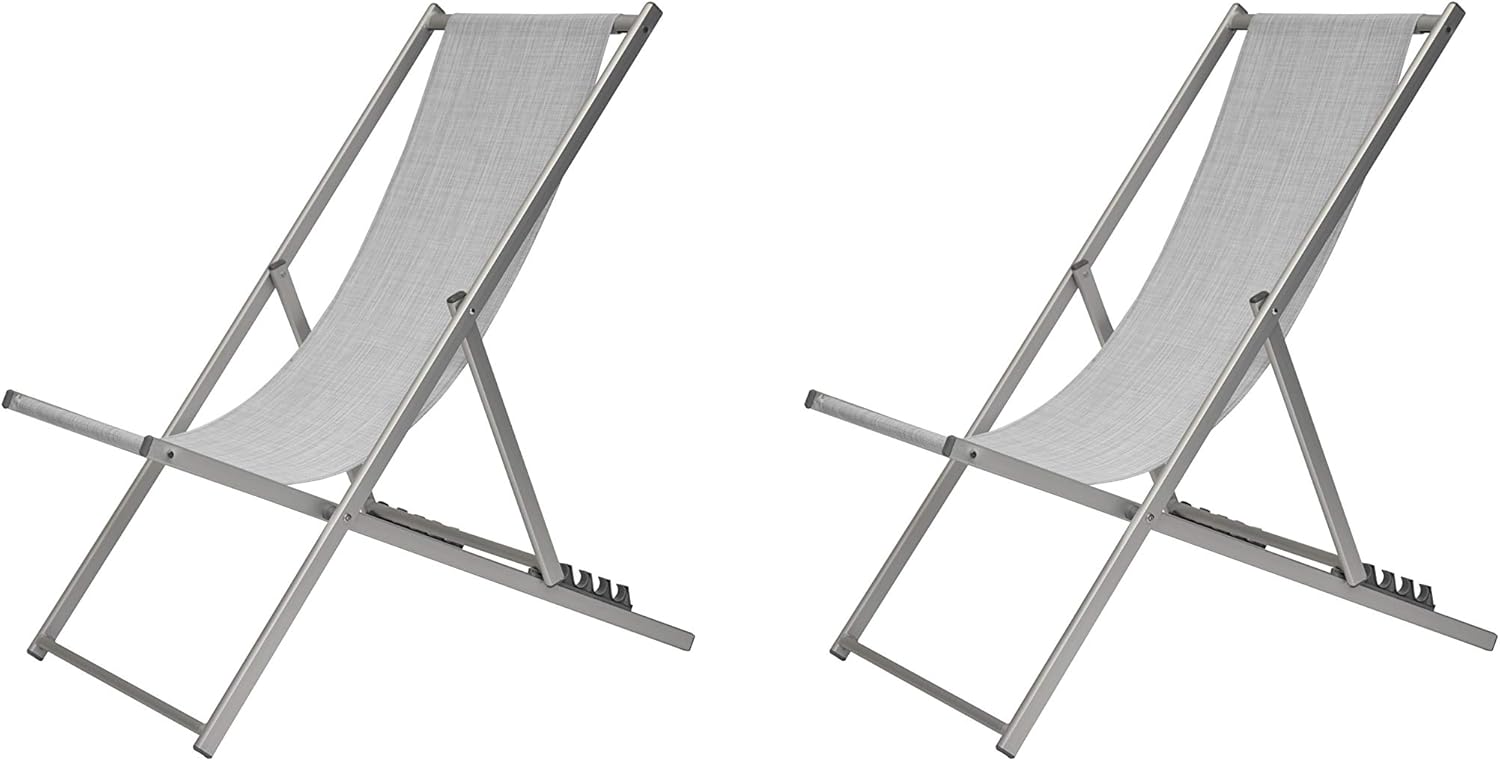 5 posizioni sedie a sdraio