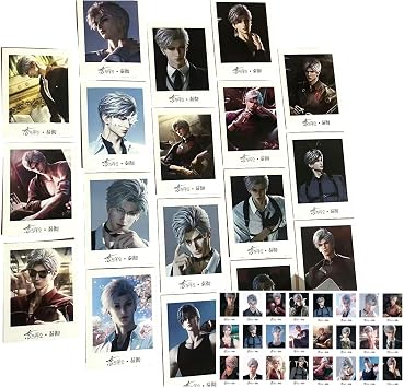 Love and deepspace Sylus LOMO Cards Merch Game Card Cosplay 40pcs 2.2x3inch Card Suitable for Game Peripheral DIY, Send to Friends and Relatives Sylus