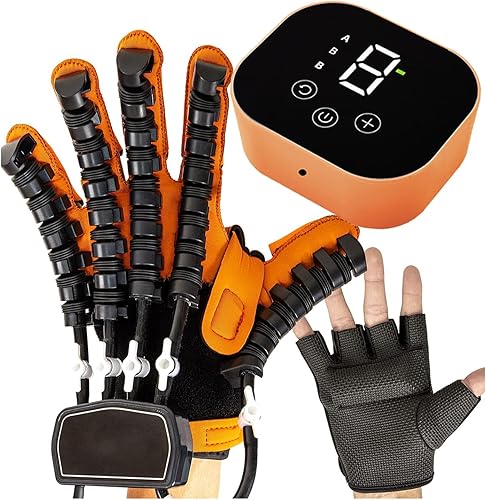 Miniatura 1 de Stroke Glove Rehabilitation Robot Gloves for Stroke Hemiplegia Patients, Finger&Hand Recovery Trainer Equipment, Hand Exerciser Aids Robotic Glove,