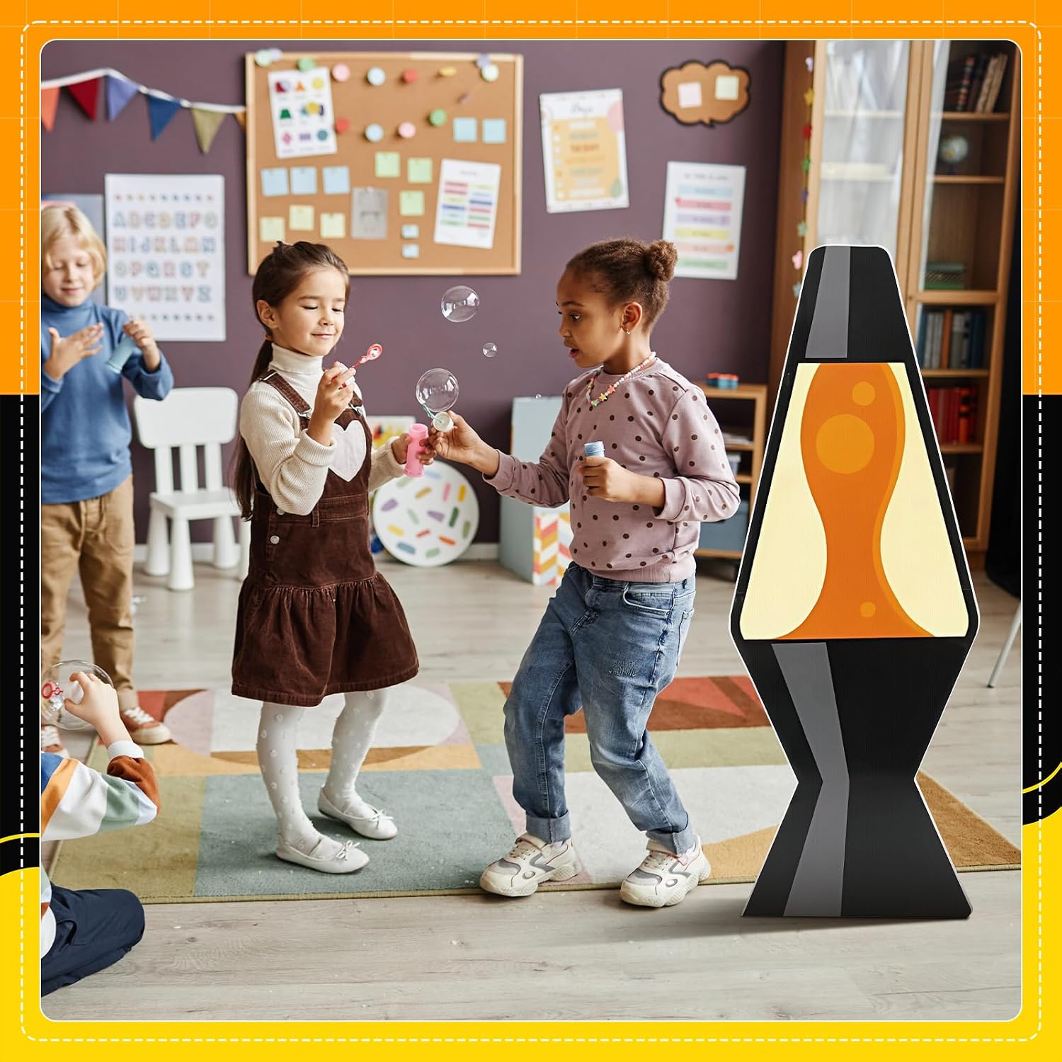 4.92 FT VBS Lantern Cardboard Cutout Standup Jesus is the Light Lantern Backdrop Decoration Photo Booth Prop for Vacation Bible School Religious Lanterns Classroom Party Decor