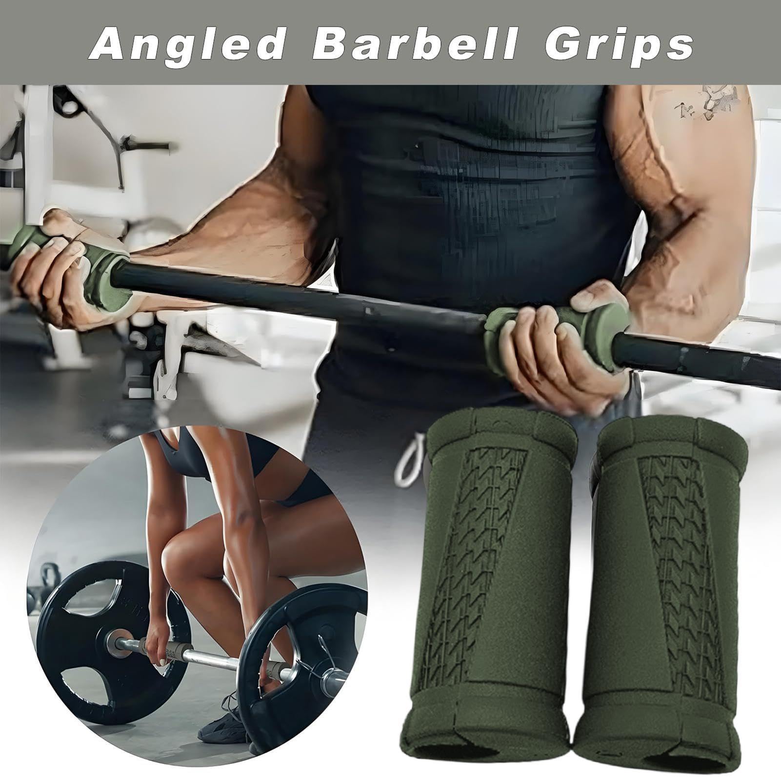Fat Grips - 1 Paio di impugnature per Manubrio, Adattatore per bilanciere, Palestra, Allenamento di, Gomiti, Polsi, Braccia, bicipiti, tricipiti, Donne e Uomini