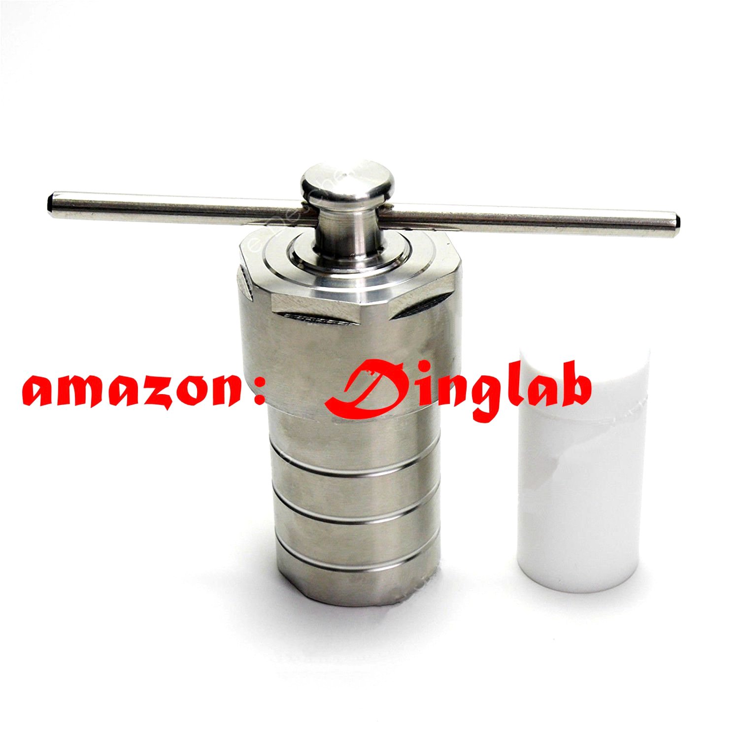 Dinglab,25ml,PTFE Lined Hydrothermal Synthesis Reactor,Stainless Steel Tank