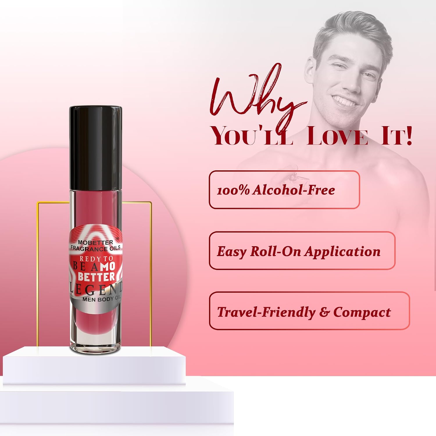 MOBETTER FRAGRANCE OILS Redy To Be a MoBetter Legend Perfume Fragrance Body Oil for Men