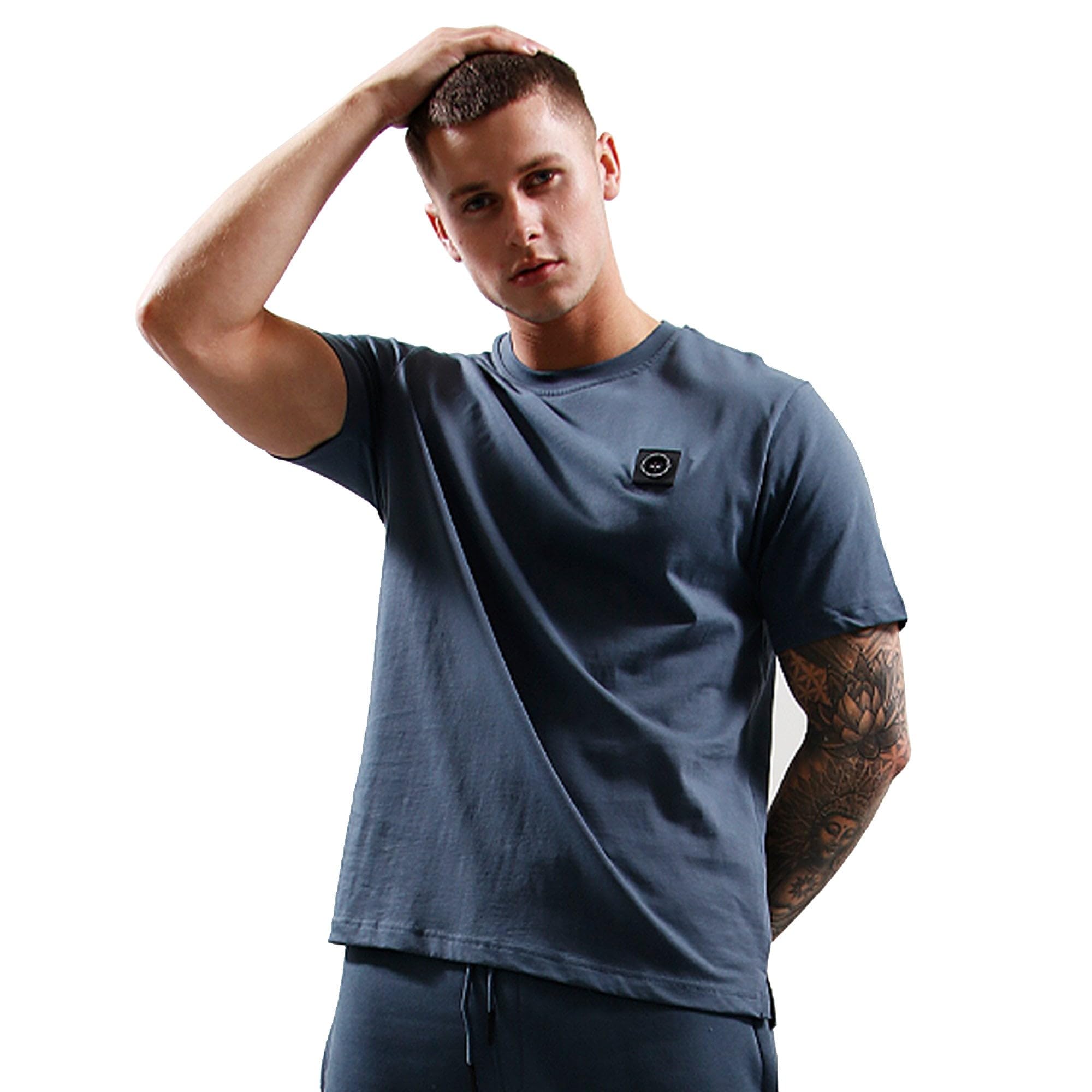 Marshall Artist0800 Micro Siren Cirlce Badge Logo Half Sleeve T-Shirt