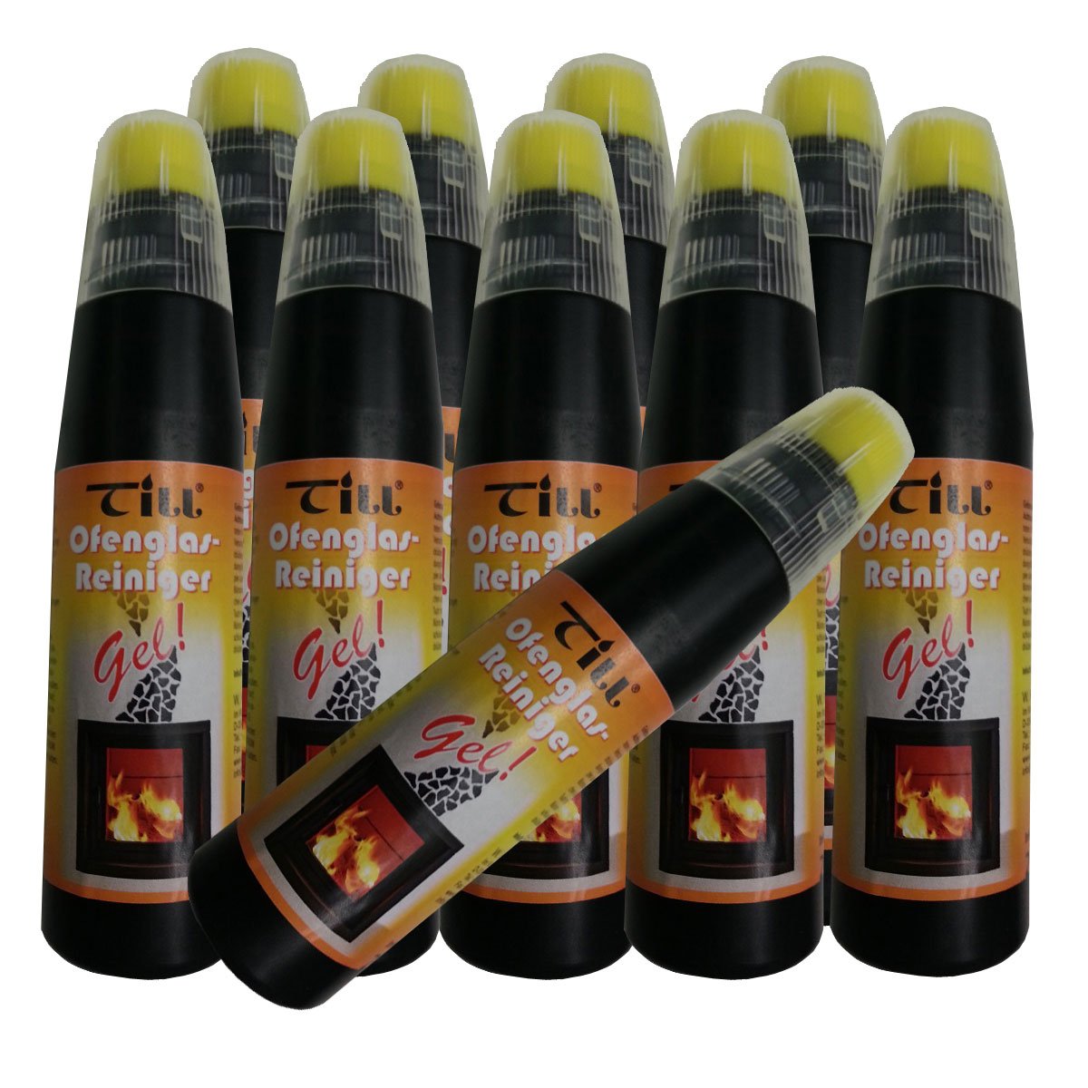 10er Set TILL Ofenglasreiniger Gel 10 x 200ml = 2000ml