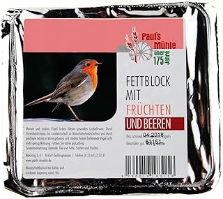 Paul's Mühle Fettblock mit Früchten und Beeren (Vogelbuffet) 12 x 300 g product image