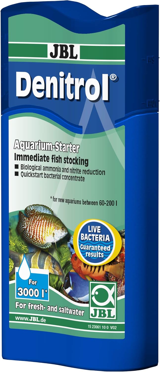 JBL Denitrol 100 ml, Bacteria starter for adding aquarium fish to