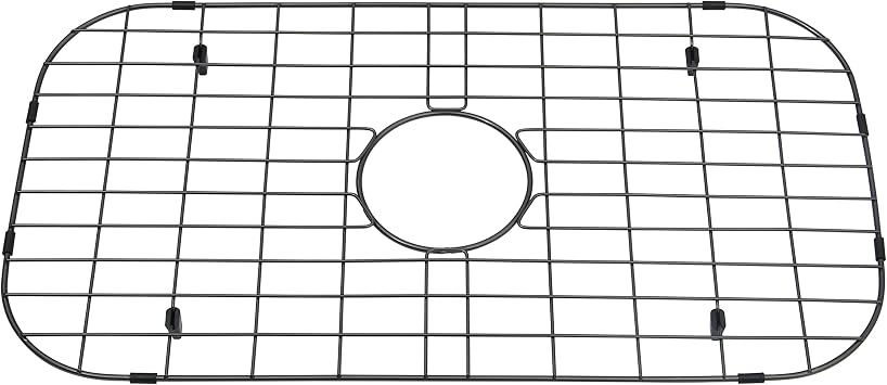 Black Sink Grid 26 1/8" X 14 1/16",Sink Protectors for Kitchen Sinks,Sink Grate,Sink Bottom Grid