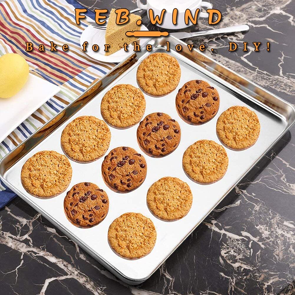 Bandeja de horno extraíble Parrilla rectangular de acero inoxidable Bandeja para hornear galletas Placa con rejilla de enfriamiento Gadget de cocina Sartén antiadherente para horno Horno Rejilla de