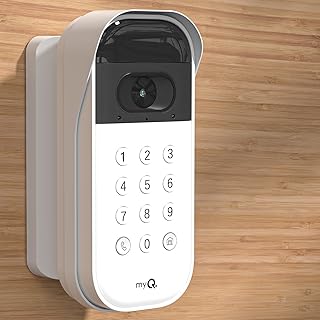 Swivel Mount for myQ Smart Garage Video Keypad ,Angle Adjustable(40 to 140 ) Degree Mounting Bracket for myQ ,Easy to Install (Video Keypad is NOT Included