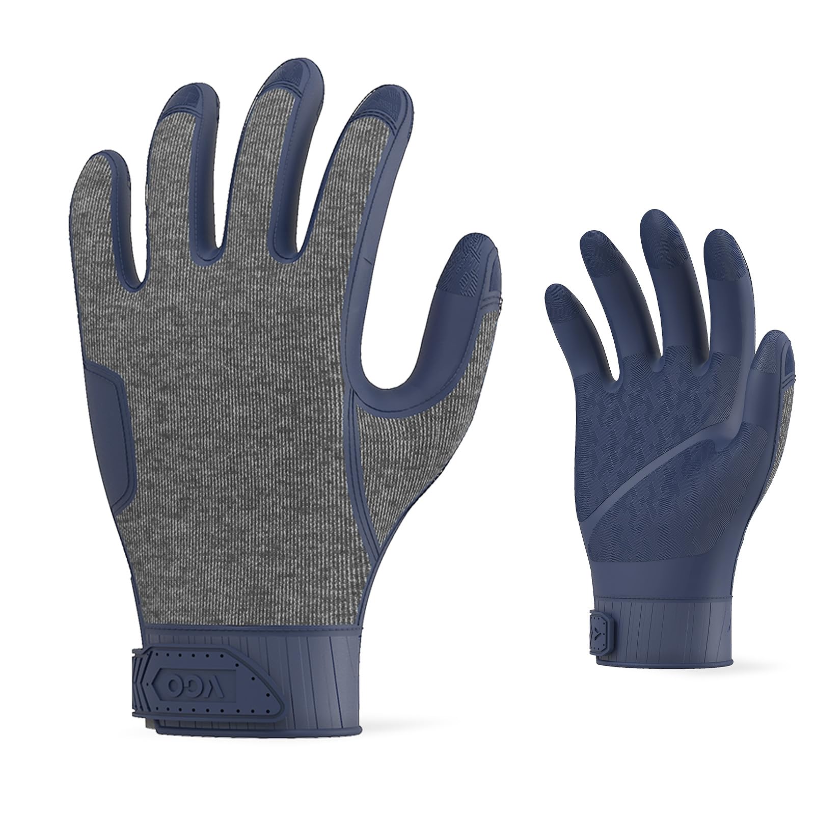 Vgo... 1 Pair NGG X1 Seamless Gription Work Gloves Men,Anti-slip,Warehousing,Truck drivers Glove (TP1130)