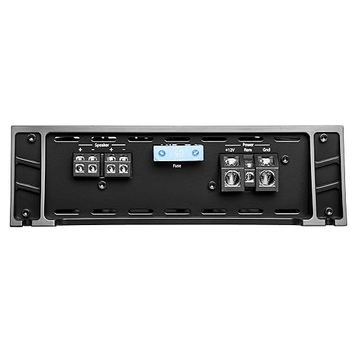 Vista 8 de NVX NDA101 1000W MAX Power (500W) RMS Serie N Clase D 1-Ohm estable monobloque amplificador de subwoofer con perilla remota de graves incluida