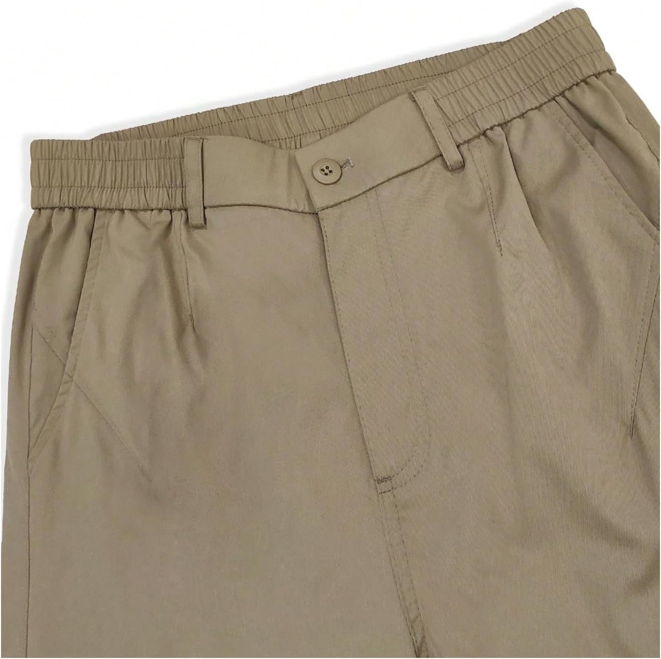 OYOANGLE Men's Jogger Cargo Pants Flap Pocket Tactical Work Outdoor Hiking Lightweight Pants - Image 5