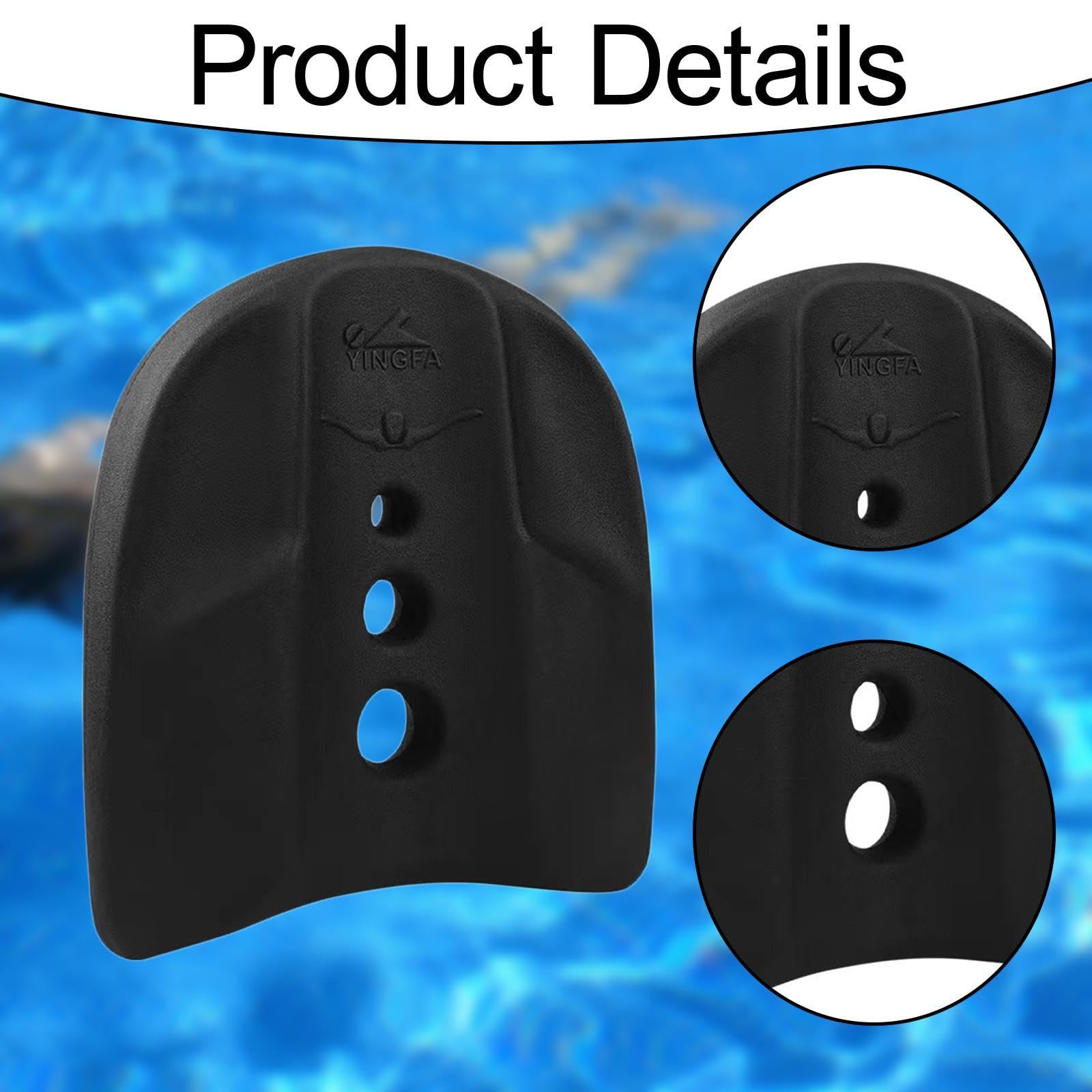 Ausilio per L'allenamento di Nuotatori Principianti Ed Esperti. Tavoletta Antiscivolo Forma Ergonomica. Adatta a Piscine Pubbliche