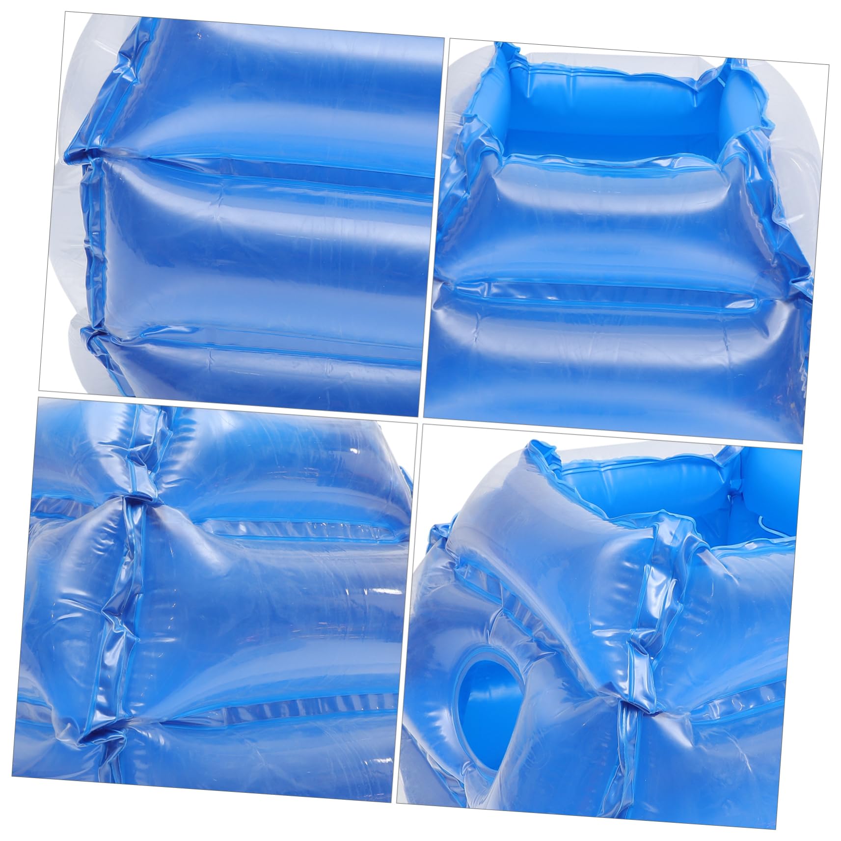 Bola De Parachoques Juguetes Pelota De Parachoques Divertida para Juguete Inflable Jugar Juegos Divertidos Prop Bola De Colisión Pelota Inflable De Parachoques De PVC Azul