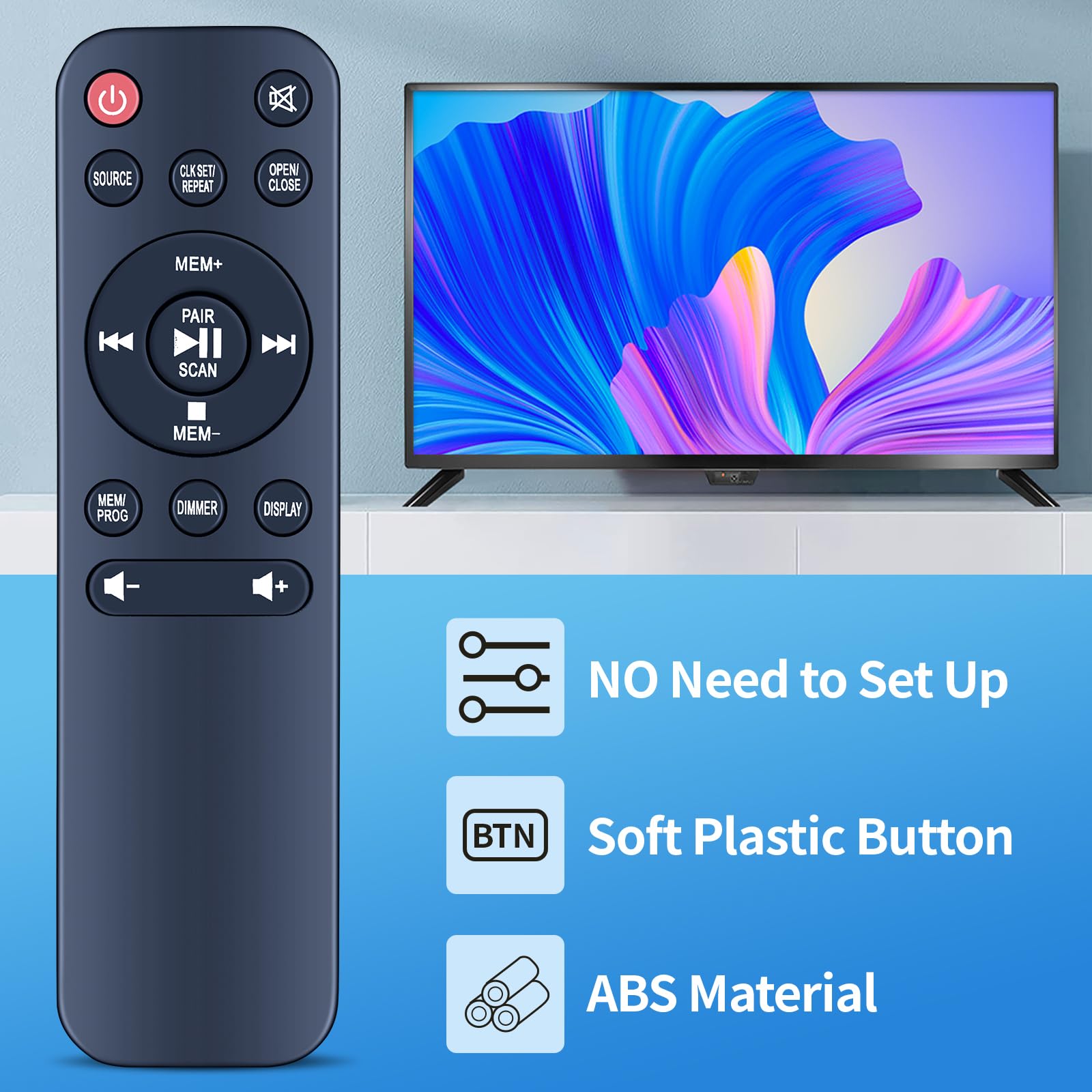 Amazon.com: MOVHEIYL Replacement Remote Control Fit for AIWA Exos