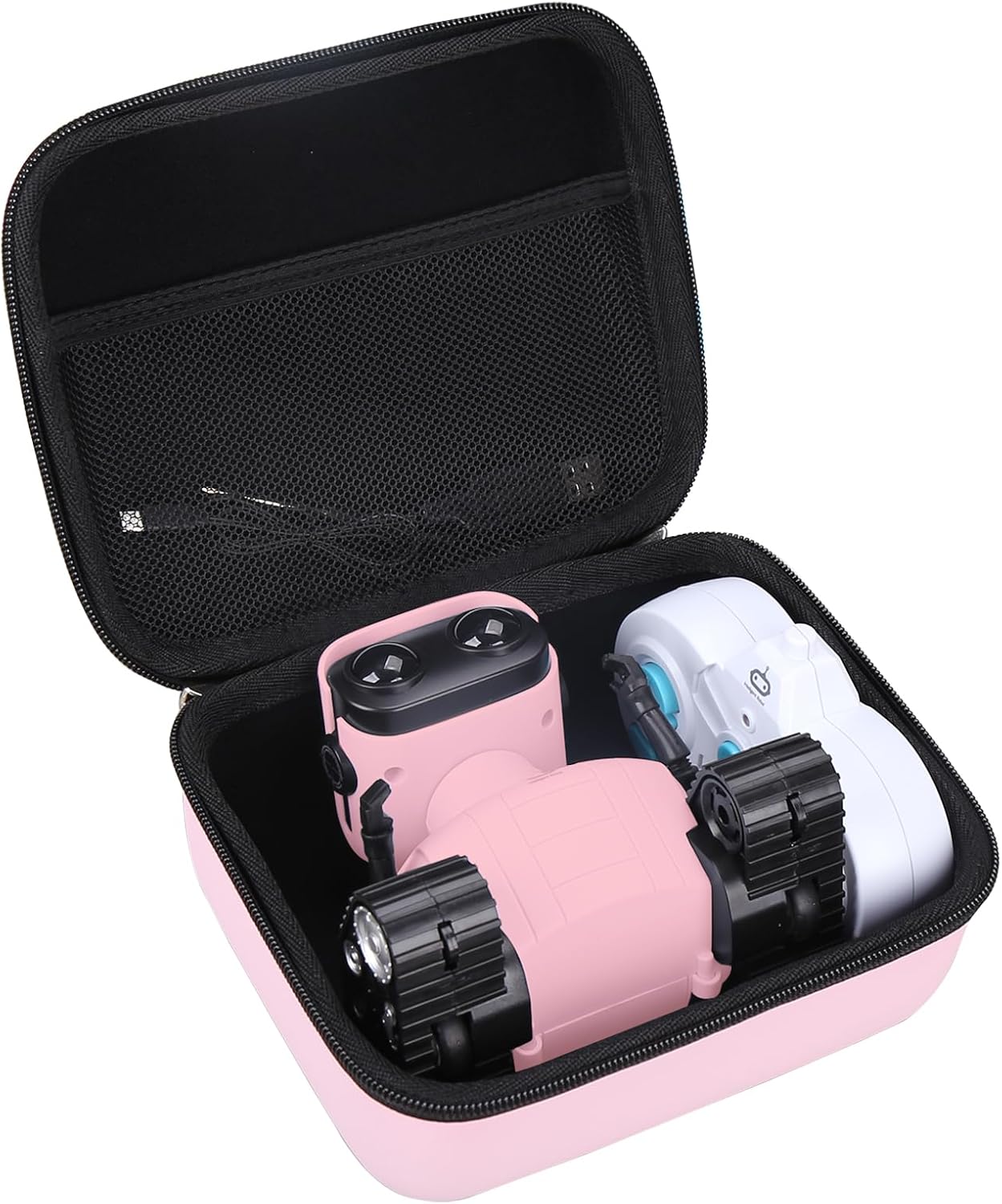 Robot Case for Hamourd/for ALLCELE/for Playsheek Rechargeable Remote Control Emo Robots (Case Only)(Pink)