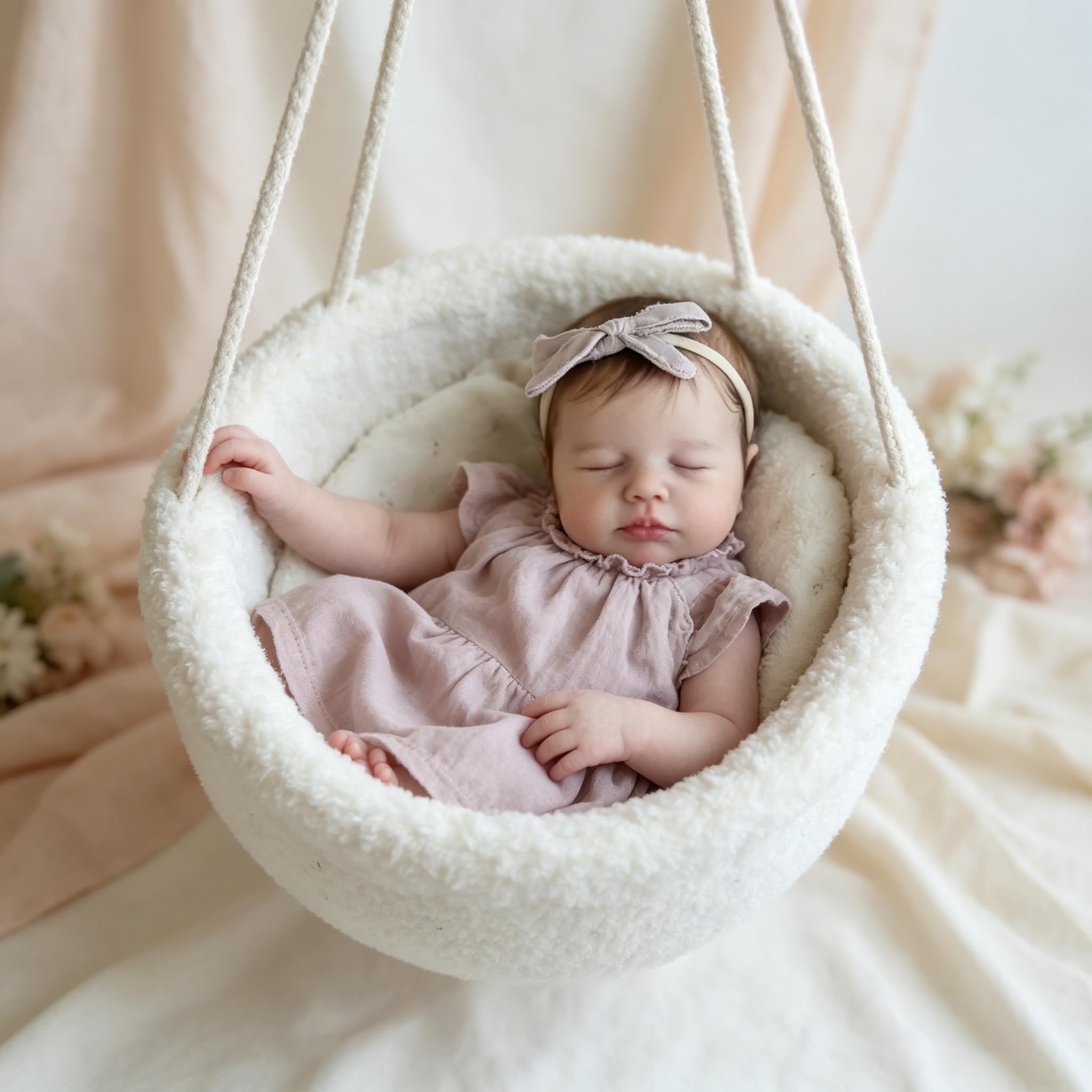 Reborn Bambola Neonata Realistica 20 Pollici Bambole Reborn Bambina 50cm Addormentata Occhi Chiusi Silicone Vinyl Corpo Cotone Giocattolo Regalo Per Bambini A Partire Da 3 Anni