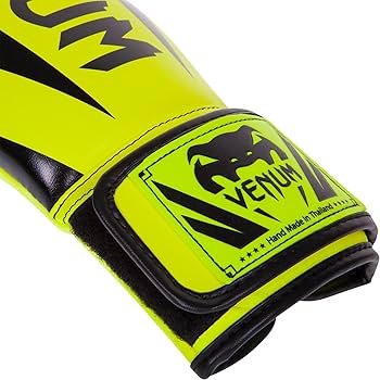 VENUM　エリート　ELITE　ボクシング　グローブ　10オンス Amazon | Venum Eliteボクシンググローブ イエロー 10オンス