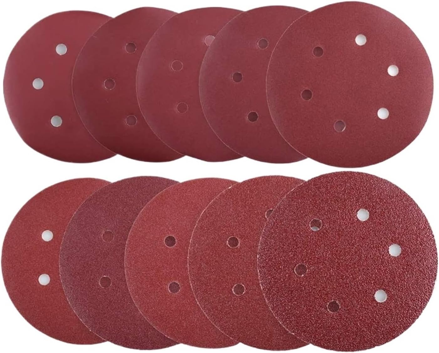 Sandpaper, Sanding disc,6 Inch 6 Holes 150MM Sanding Discs 60-2000 Grit Flocking Sandpaper Orbital Sander Hook and Loop Aluminum Oxide Sand Paper(1000)