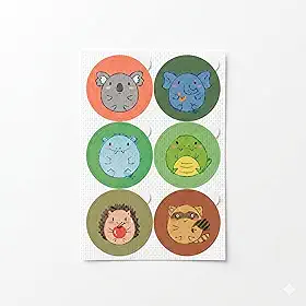 Kit com 36 Adesivos Repelente de Mosquitos à base de Citronela para Bebês, Crianças e Gestantes