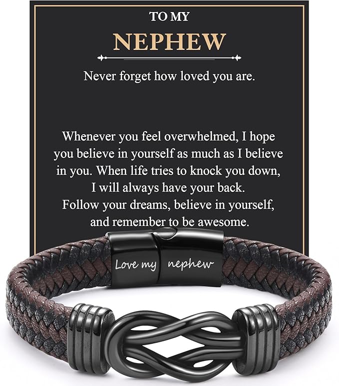 sentimental bracelet for nephew