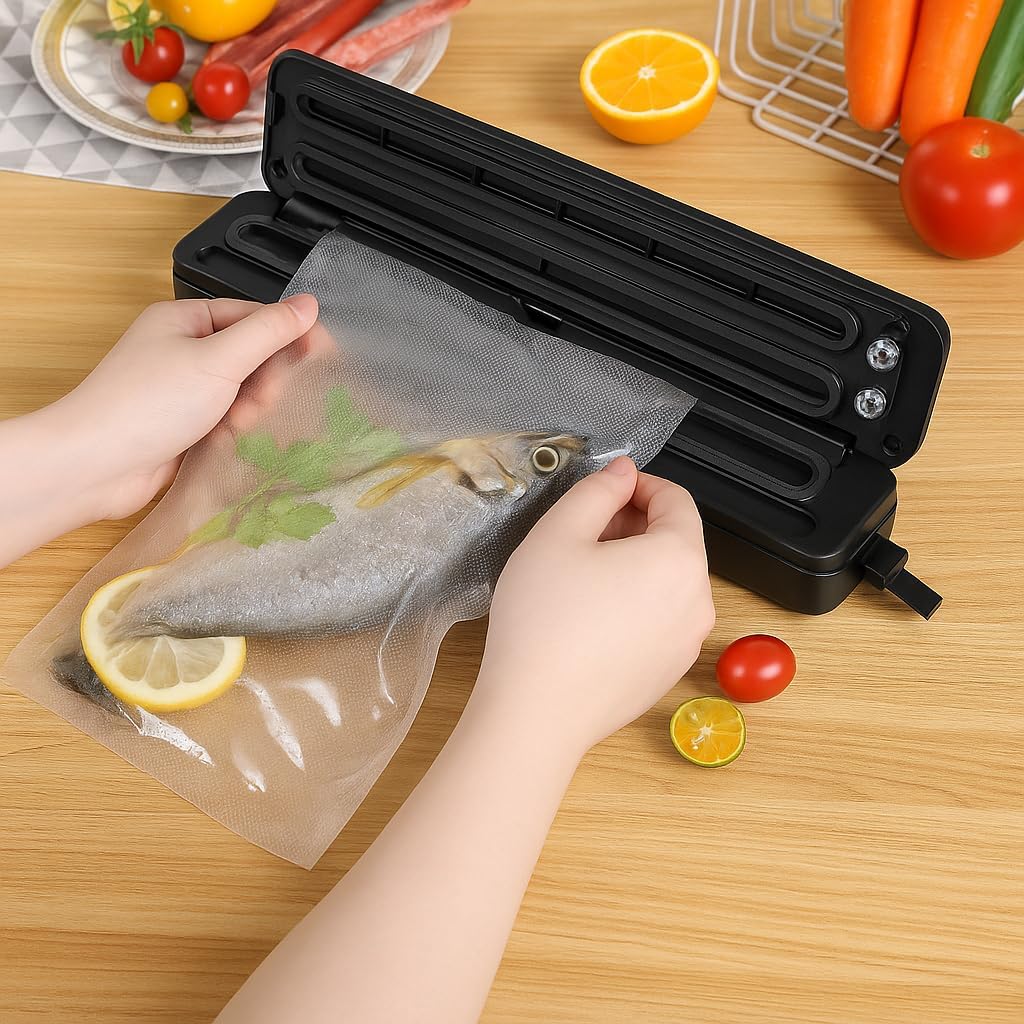 Seladora Embaladora a Vácuo Automática Portátil Doméstica Embalagem Moderna Embaladora Selar Para Embalar Kitchen Manual Profissional Embalador Carnes Plástico Empacotadora Queijo Fechar Pro