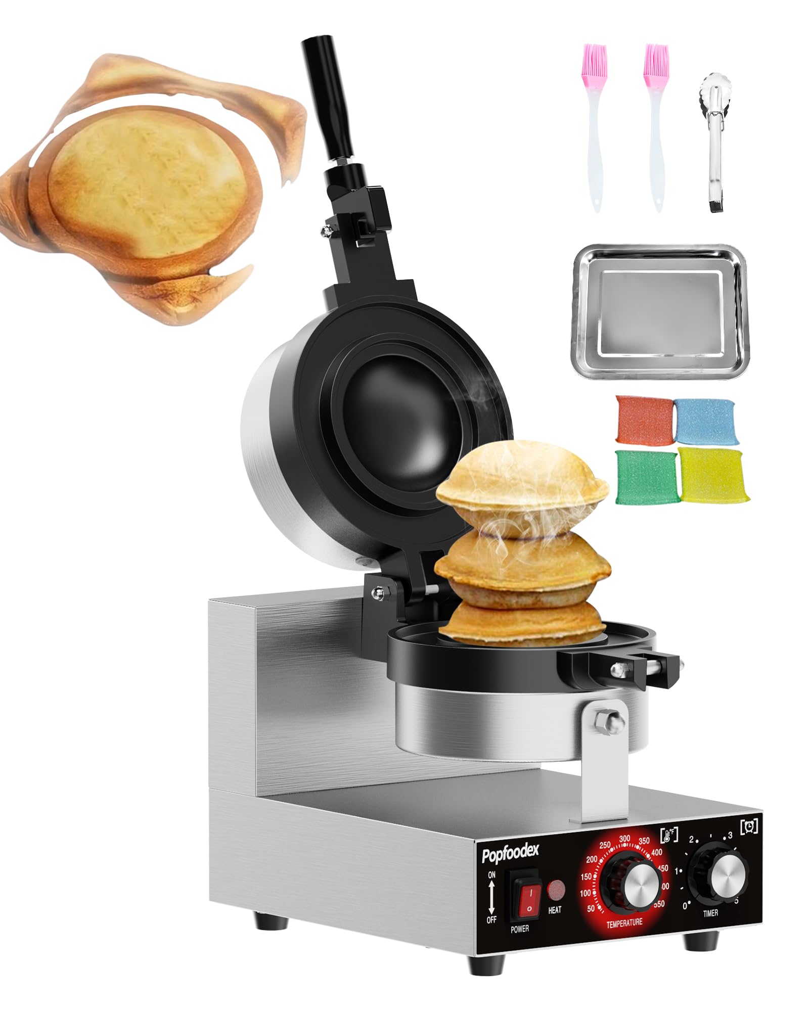 Amazon.com: Popfoodex Ufo Burger Maker Machine, 110V Electric Ufo