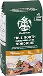 Starbucks True North Ground Coffee, Light Roast Coffee, 100% Ground Arabica Beans - 340g Bags (Pack of 6, 2040g)